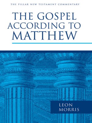 cover image of The Gospel according to Matthew